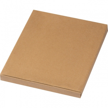 Logo trade corporate gift photo of: A5 notebook PISA