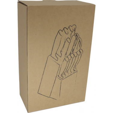 Logo trade promotional giveaway photo of: Knife block BERLIN