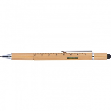 Logo trade promotional giveaways image of: 6in1 multifunctional pen COIMBRA