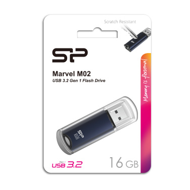 Logo trade promotional product photo of: Pendrive Silicon Power Marvel - M02 3.2 16GB