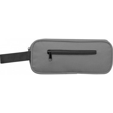Logo trade corporate gifts picture of: Toiletry bag RPET NEUCHATEL