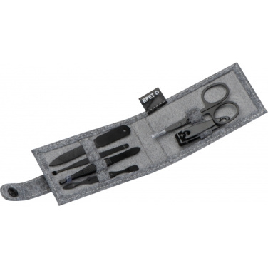 Logotrade promotional gift picture of: RPET Manicure Set KRAKÓW