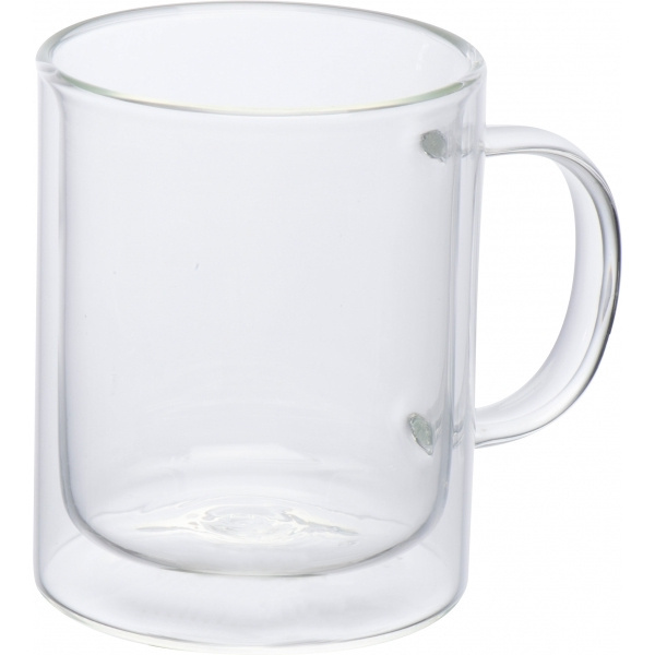 Logo trade corporate gifts image of: Double-walled cup CARACAS 350 ml