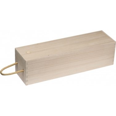 Logo trade advertising products image of: Wine box DAVENPORT