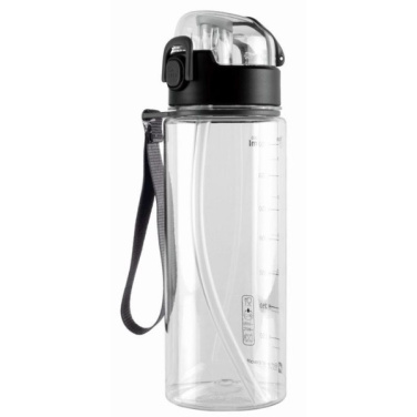 Logotrade promotional giveaway image of: Drinking bottle SEYHAN 900 ml Schwarzwolf