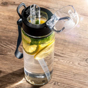 Logo trade promotional giveaways image of: Drinking bottle SEYHAN 900 ml Schwarzwolf