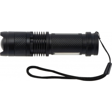 Logo trade promotional gifts picture of: Rechargeable flashlight AARHUS