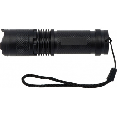 Logo trade promotional items picture of: Rechargeable flashlight AARHUS