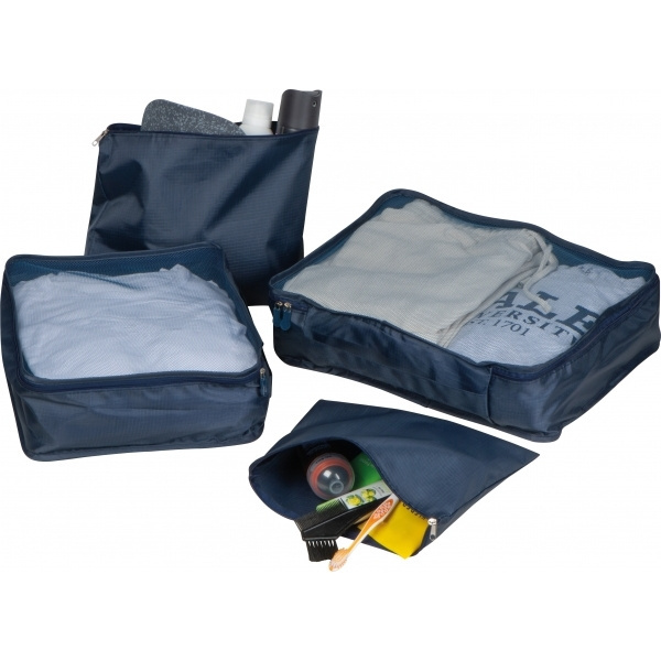 Logo trade promotional gifts picture of: 4-piece travel set BELMONT