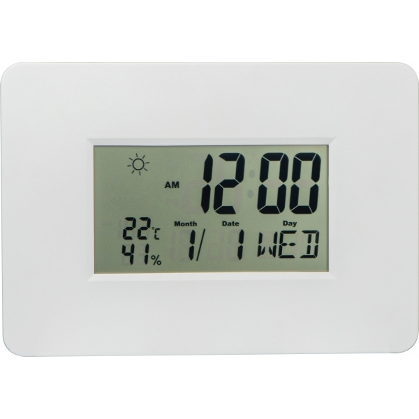 Logo trade promotional giveaways picture of: Wall clock BELGRADE