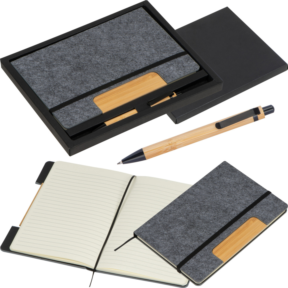 Logotrade promotional products photo of: Notebook set Walsall