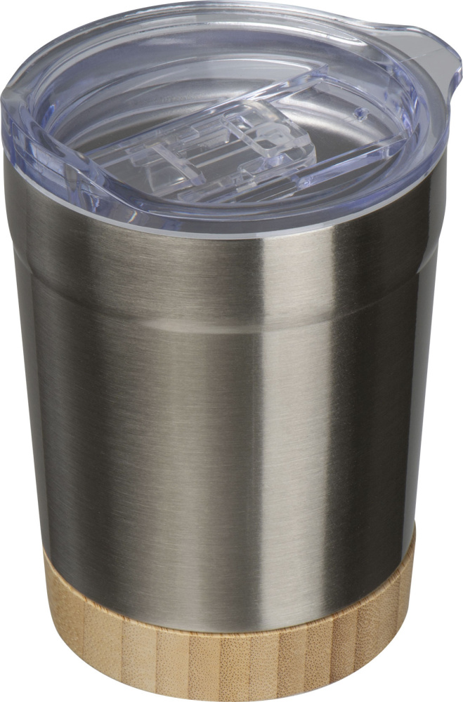 Logotrade business gift image of: Recycled steel cup Turin