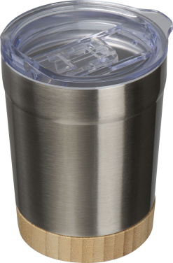 Logo trade promotional merchandise picture of: Recycled steel cup Turin