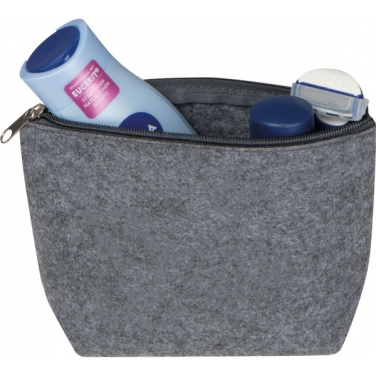 Logo trade promotional item photo of: RPET cosmetic bag Cremona