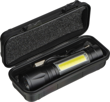 Logotrade corporate gift picture of: Rechargeable flashlight Tokyo