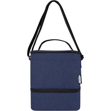 Logo trade business gifts image of: Tundra 9-can GRS RPET lunch cooler bag 9L