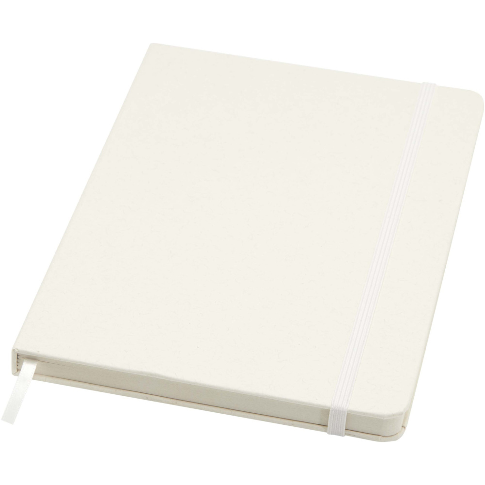 Logotrade promotional merchandise photo of: Bass A5 recycled hard cover notebook with lined pages