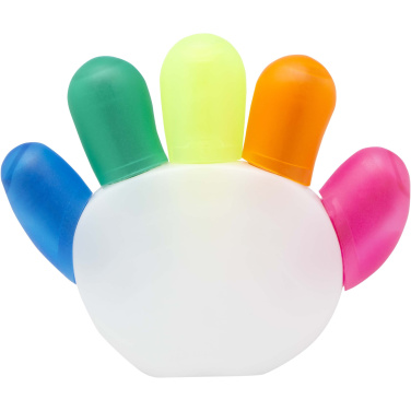Logo trade promotional gift photo of: Patina 5-colour highlighter