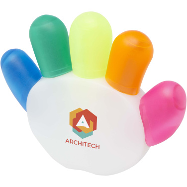 Logotrade promotional gift image of: Patina 5-colour highlighter