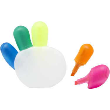 Logo trade promotional product photo of: Patina 5-colour highlighter