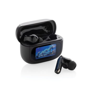 Logotrade promotional giveaway picture of: Airtune RCS recycled plastic ANC earbuds with touch screen