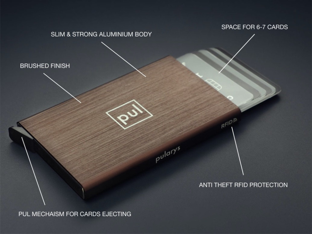 Logo trade promotional items picture of: RFID credit card holder 94415500