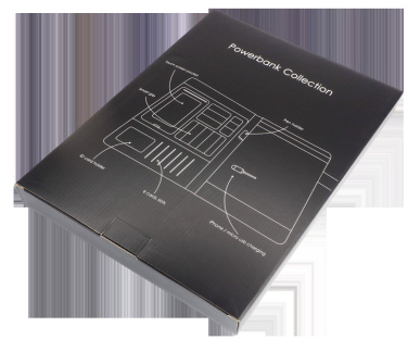 Logo trade advertising product photo of: Power Bank Folder 89309100