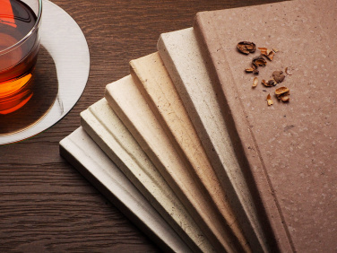 Logo trade promotional giveaway photo of: Recycled Coffee Notebook 209733900