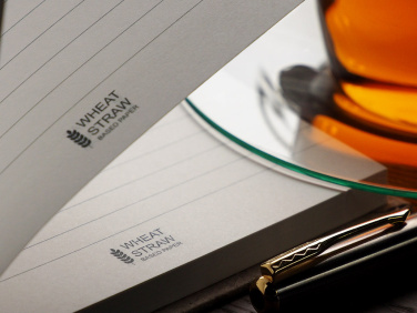 Logo trade corporate gifts picture of: Recycled Coconut Notebook 209734100