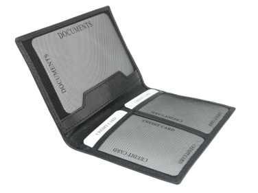 Logo trade promotional merchandise image of: RFID document wallet 20801300
