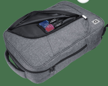 Logo trade business gifts image of: ECO backpack RPET 126815900