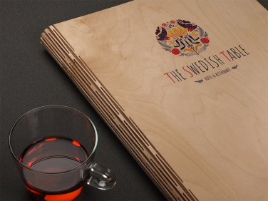 Logo trade promotional merchandise picture of: Menu cover 1106121