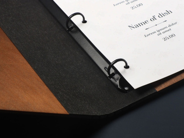 Logo trade business gifts image of: Menu cover 1106121