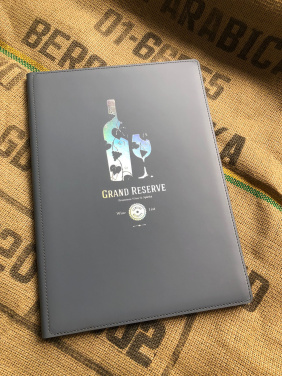 Logo trade promotional giveaway photo of: Menu cover Fine Dining 1060094