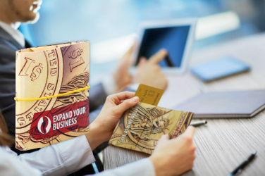 Logo trade promotional item photo of: Origami wallet 998117