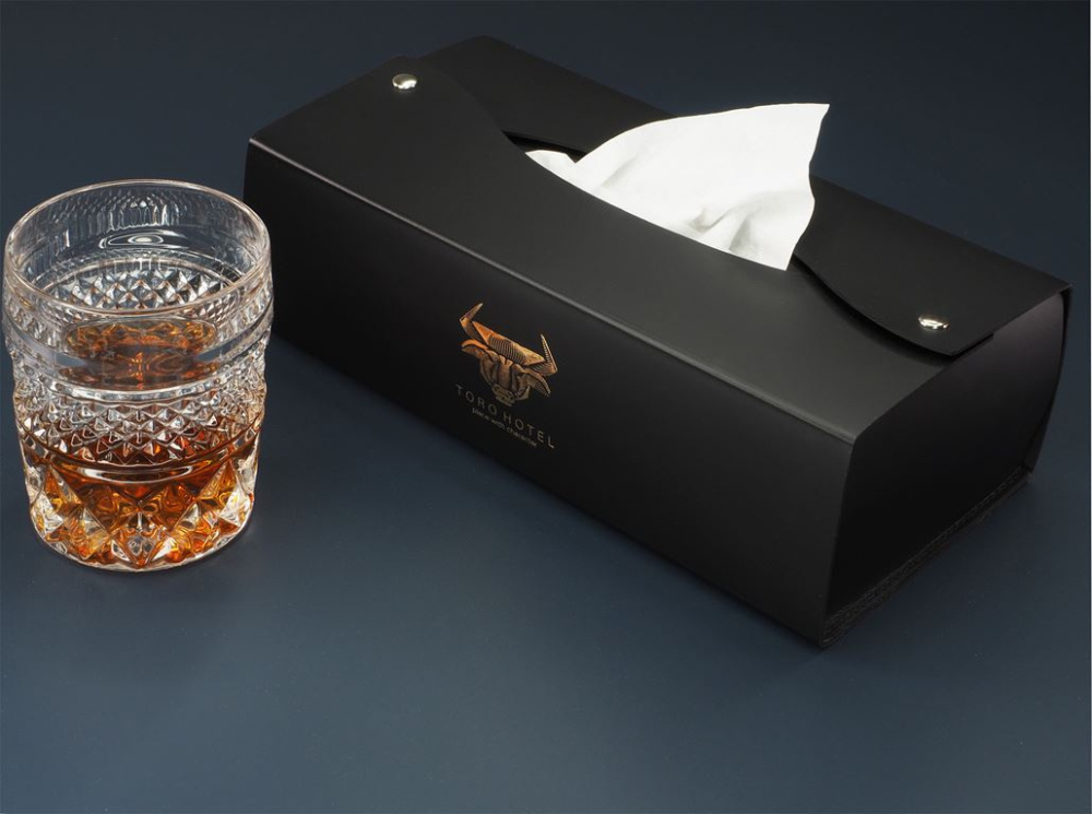 Logo trade corporate gifts picture of: Tissue box 1156094