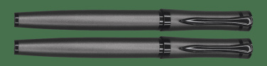 Logo trade advertising products picture of: Pens in case 1275140