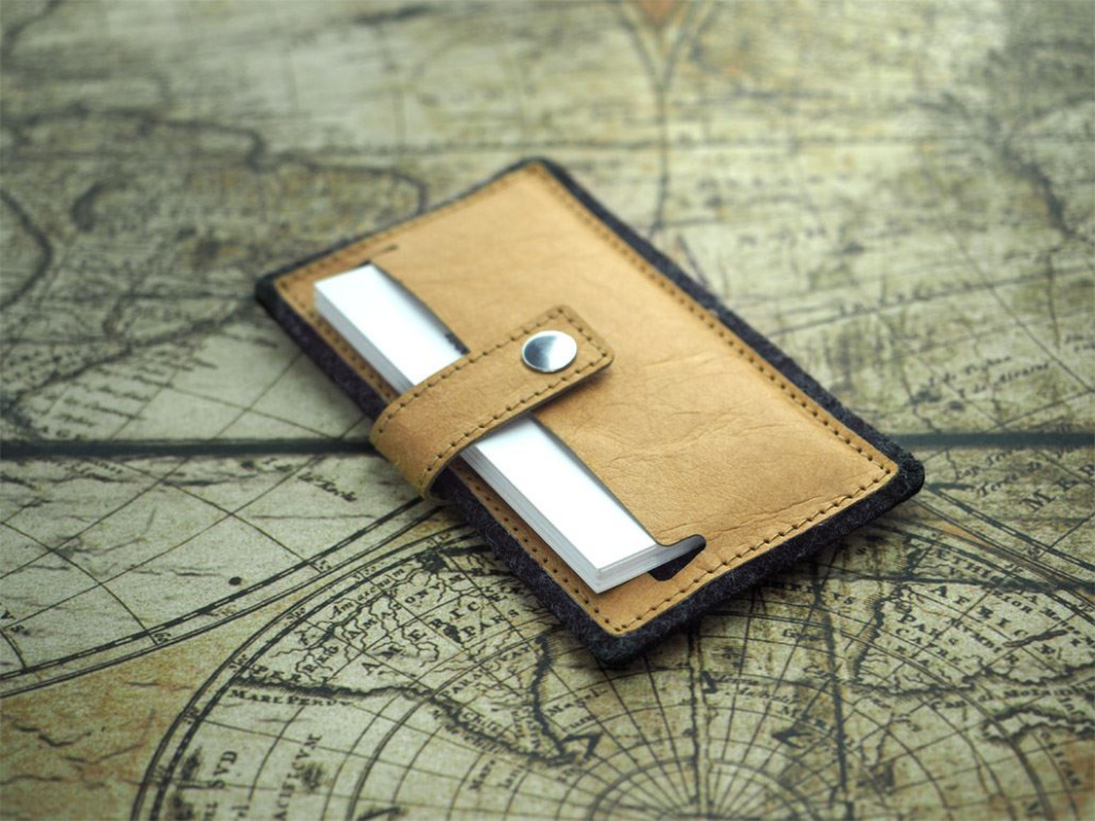 Logo trade business gift photo of: Business card holder 1324140