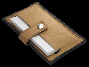 Logo trade promotional merchandise image of: Business card holder 1324140
