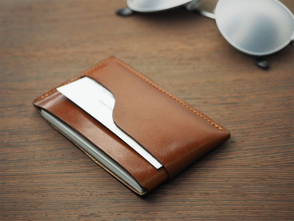 Logo trade promotional item photo of: Business card holder 869067