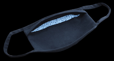 Logo trade promotional item photo of: MARS PRO cotton mask (size M) with pocket and HEPA filter 1380165