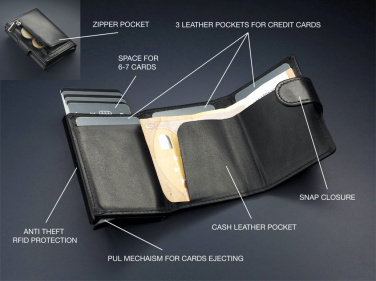 Logo trade corporate gifts picture of: RFID wallet 1237131