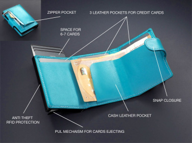 Logo trade promotional item photo of: RFID wallet 1237131