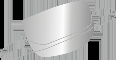 Logotrade promotional merchandise picture of: ATENA clear face shield-mask for mouth and nose 1461162