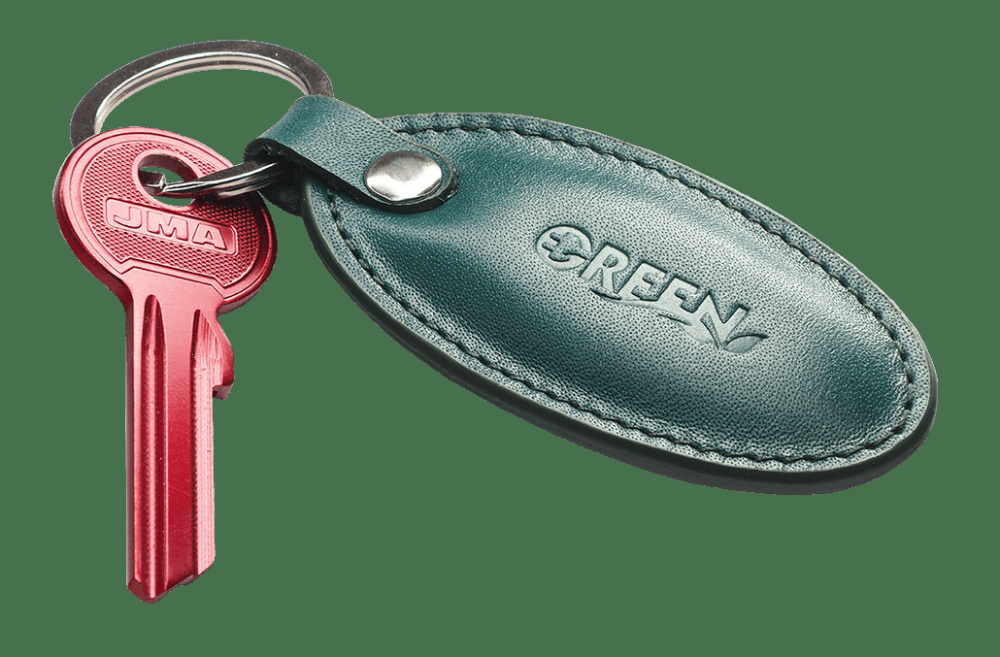 Logo trade advertising products image of: Keyring 560131