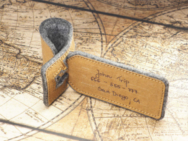 Logo trade promotional giveaways image of: Luggage tag 969140