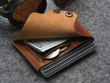 Logo trade promotional giveaways image of: Wallet 384310
