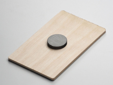 Logo trade advertising products picture of: Wooden magnet 2034121