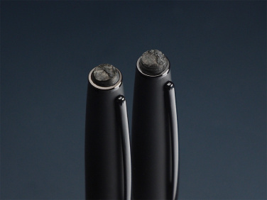 Logotrade promotional item picture of: Pen set with coal 2094036