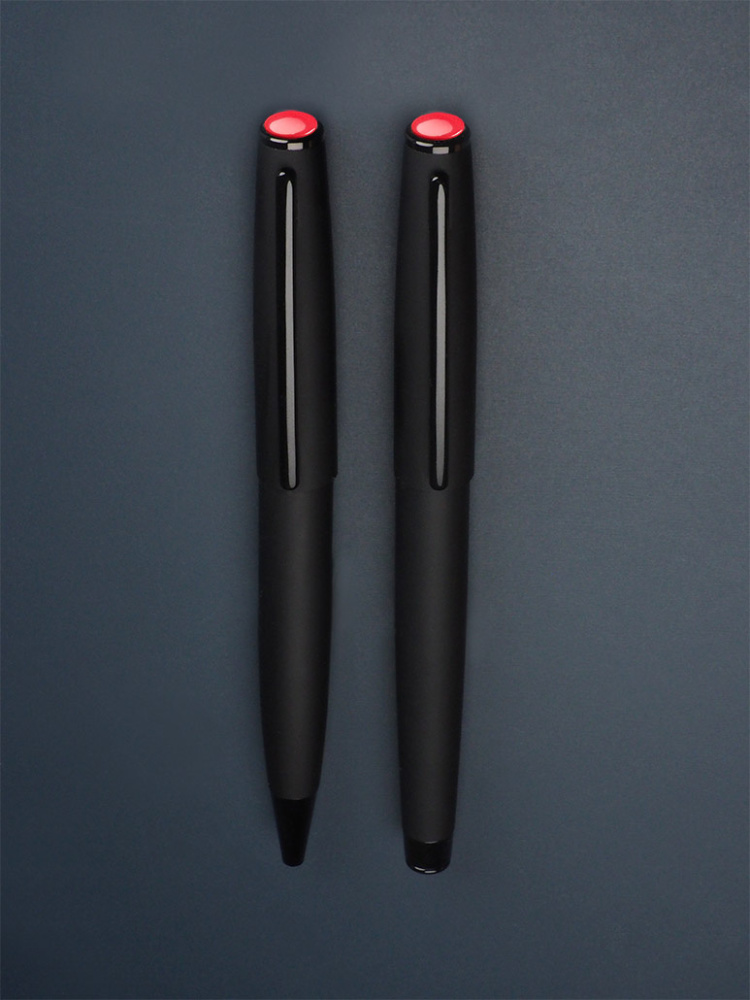 Logotrade promotional giveaway picture of: Coral stone Pen set 1285036